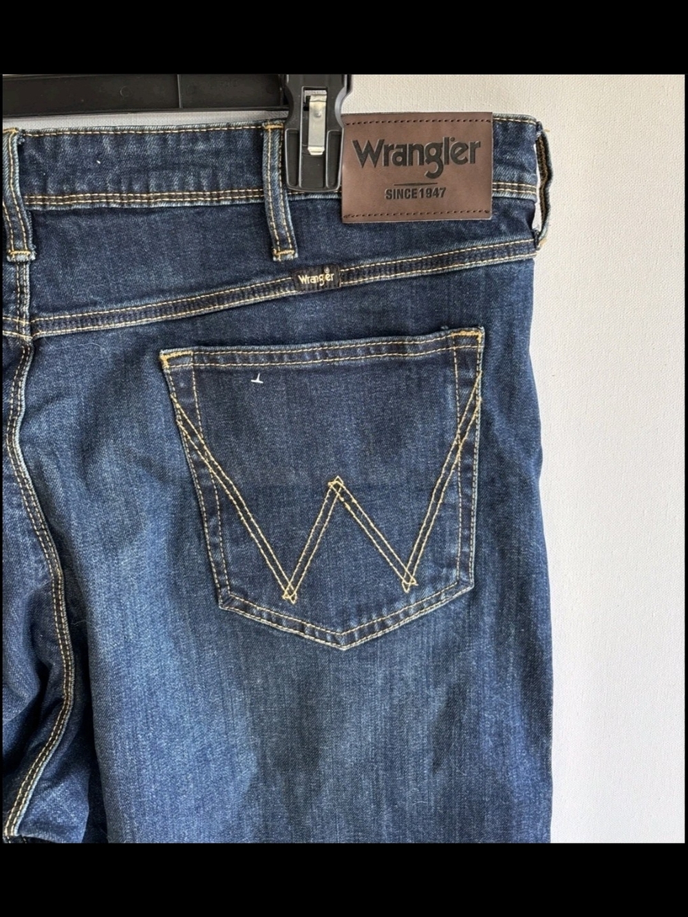 Wrangler Regular Fit Jeans with Free To Stretch